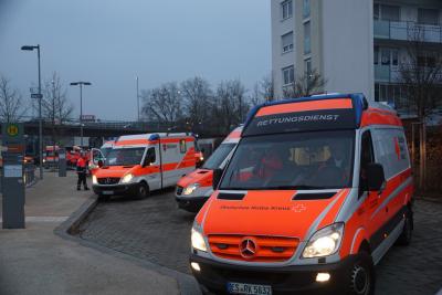Wendlingen: Rauch im Technikraum loest Grosseinsatz aus 